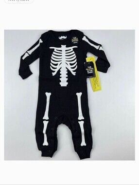 Halloween Baby Skeleton Jumpie